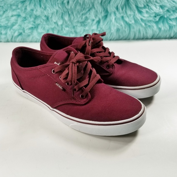 Vans Other - VANS Burgundy Sneakers Size 11